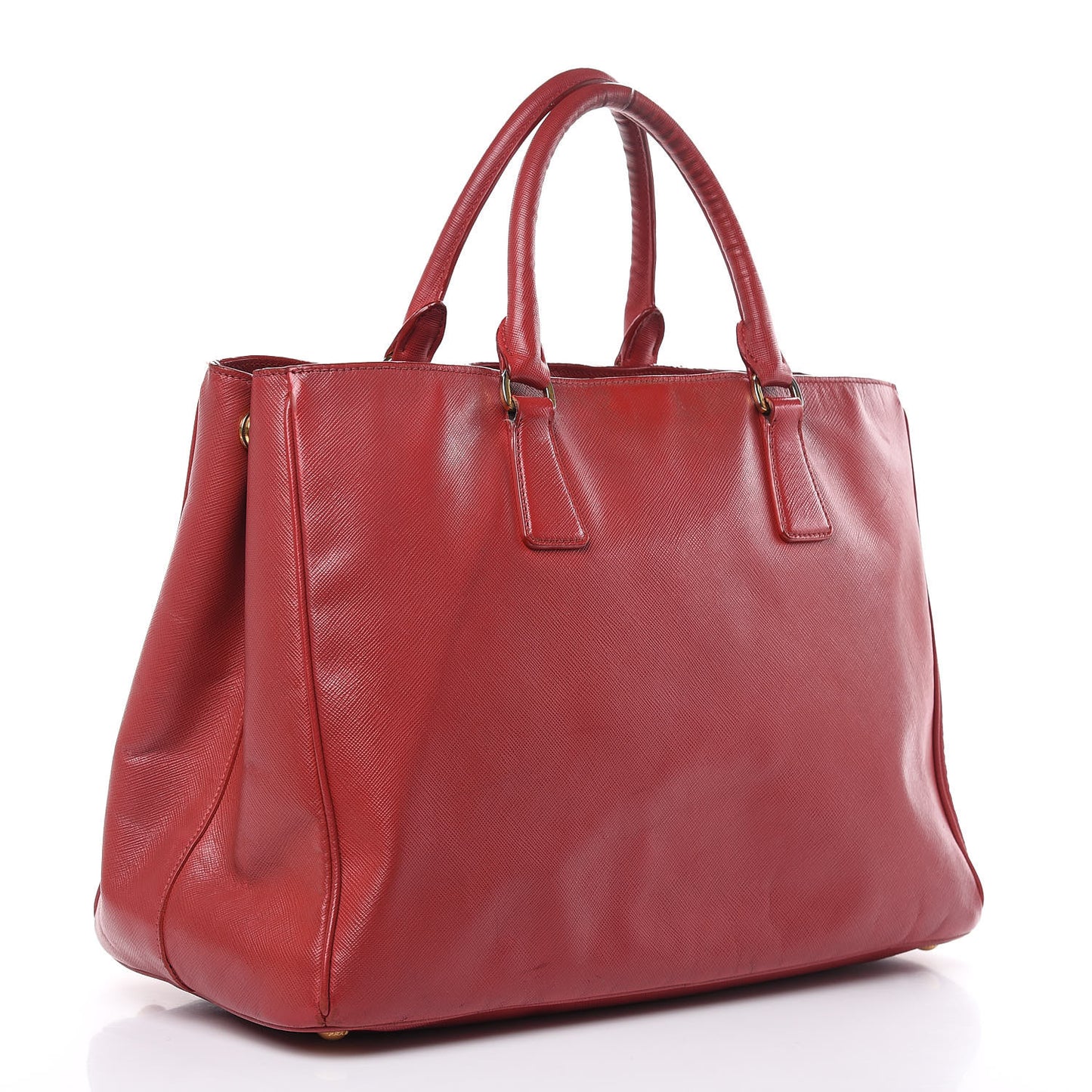 Saffiano Lux Large Tote Fuoco