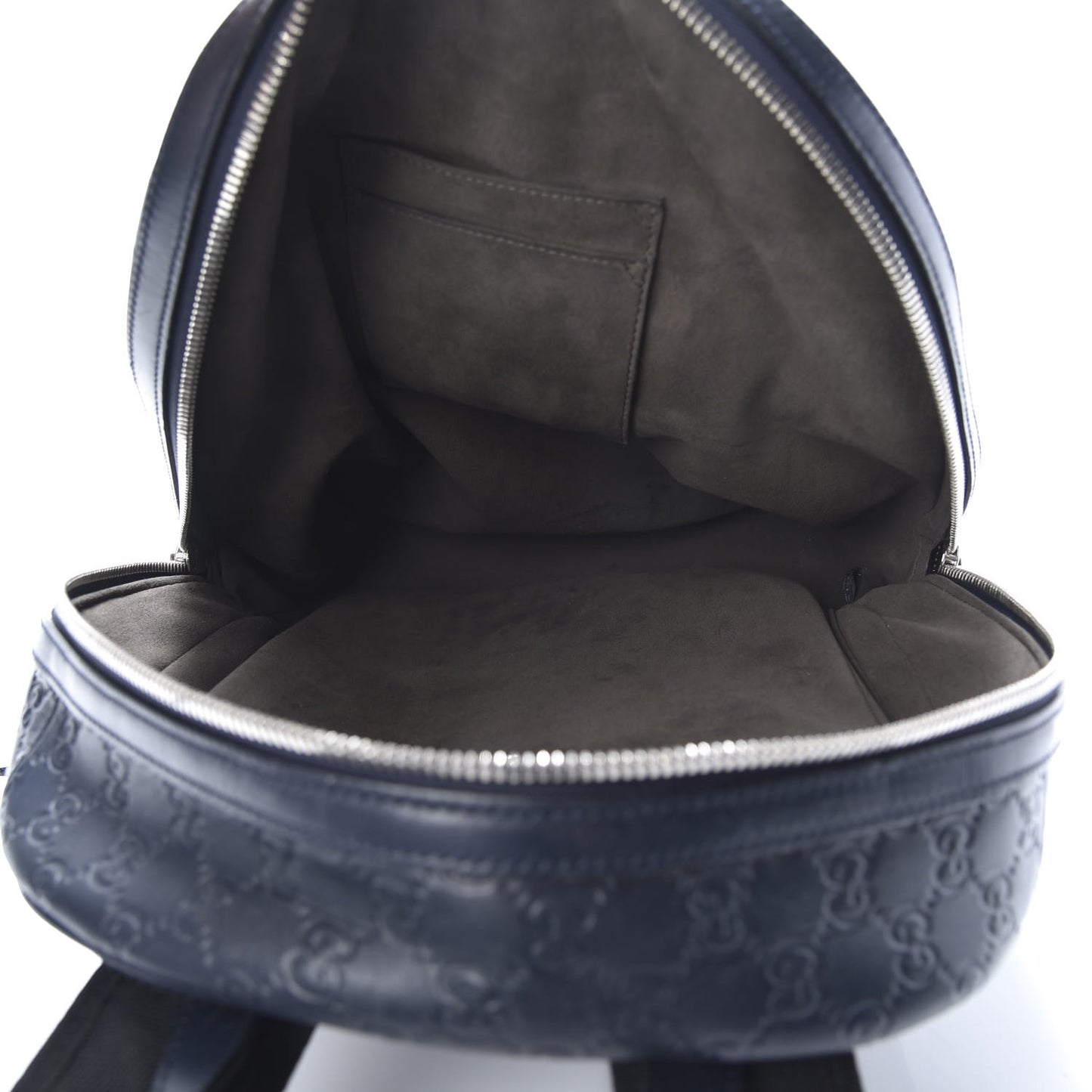 Guccissima Signature Day Backpack Blue
