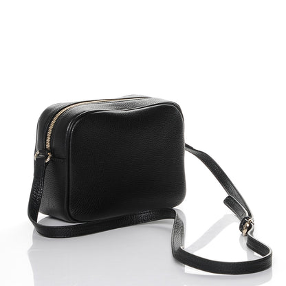 Gucci Pebbled Calfskin Small Soho Disco Bag Black 3 of 6