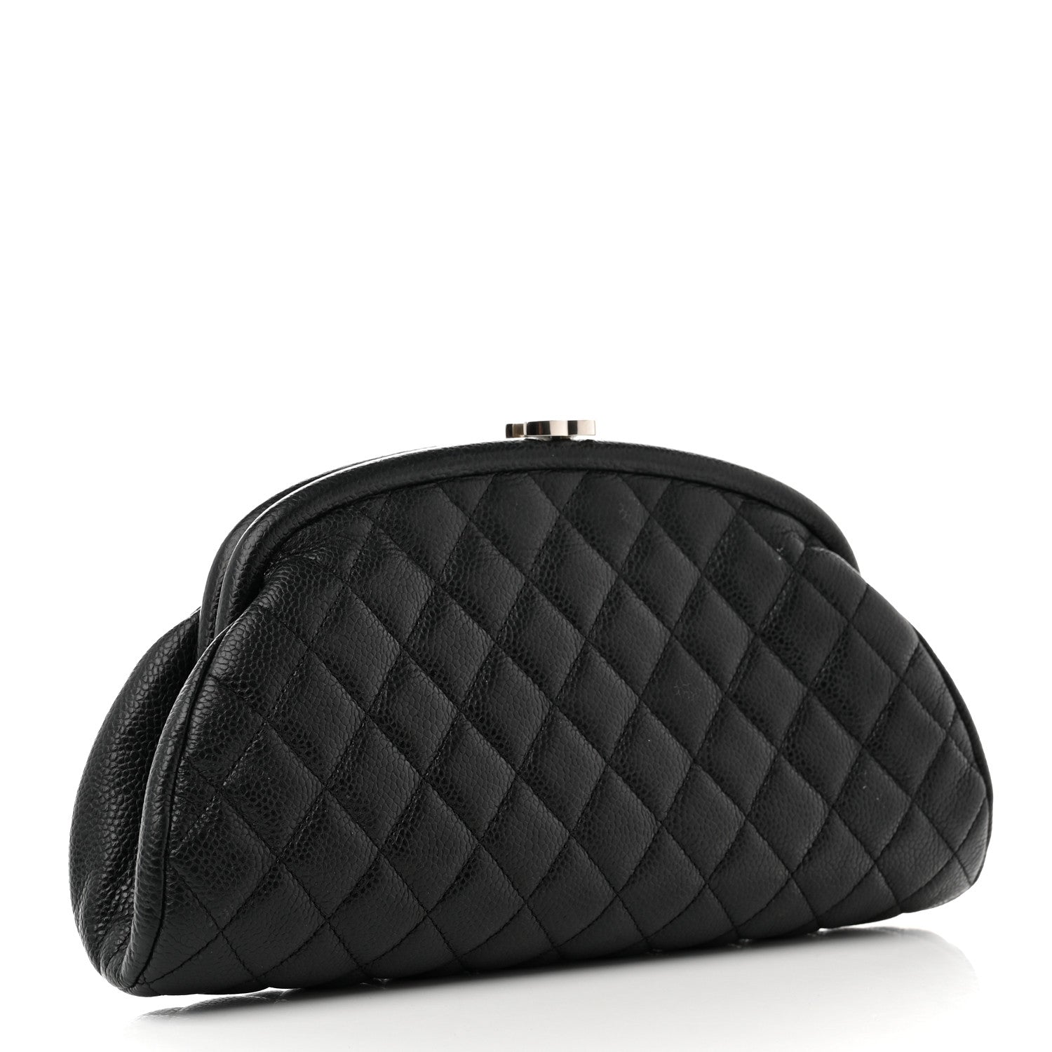 Chanel Caviar Quilted Timeless Clutch Black 4 of 8