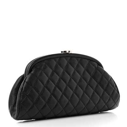 Chanel Caviar Quilted Timeless Clutch Black 4 of 8