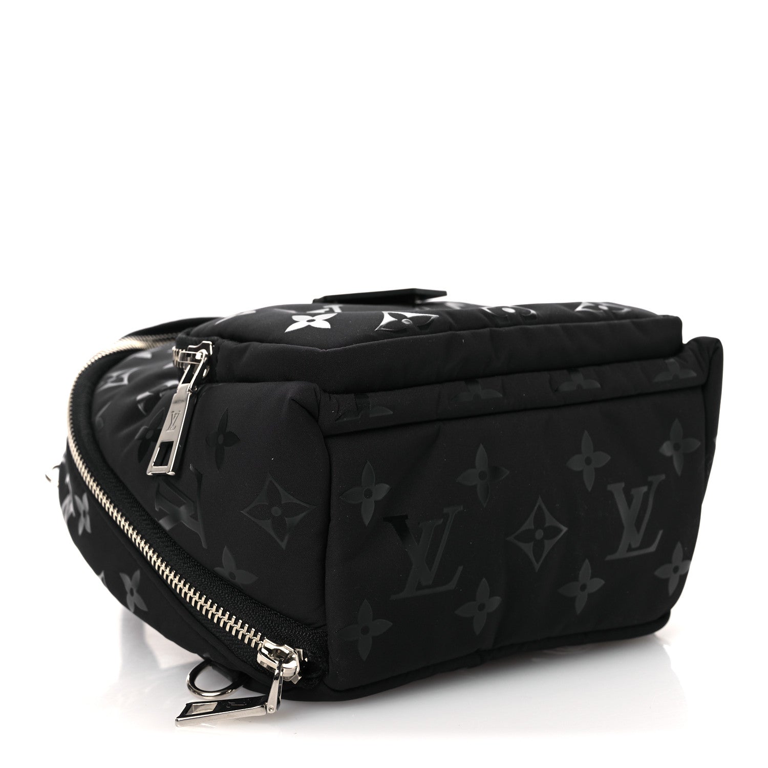 Louis Vuitton Nylon Monogram Palm Springs Mini Polar Night 4 of 9