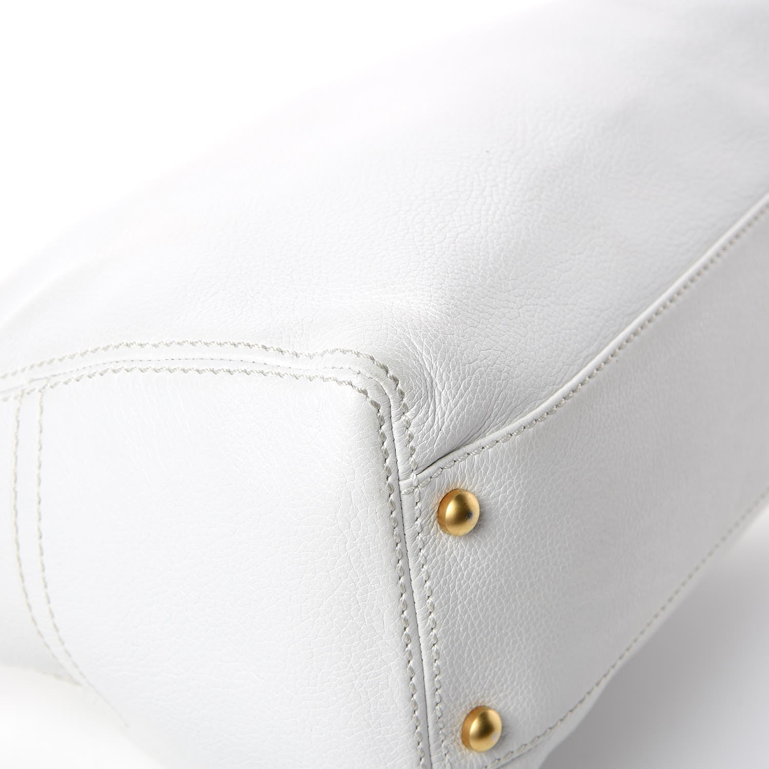 Chanel Calfskin CC Shoulder Bag White 14 of 18