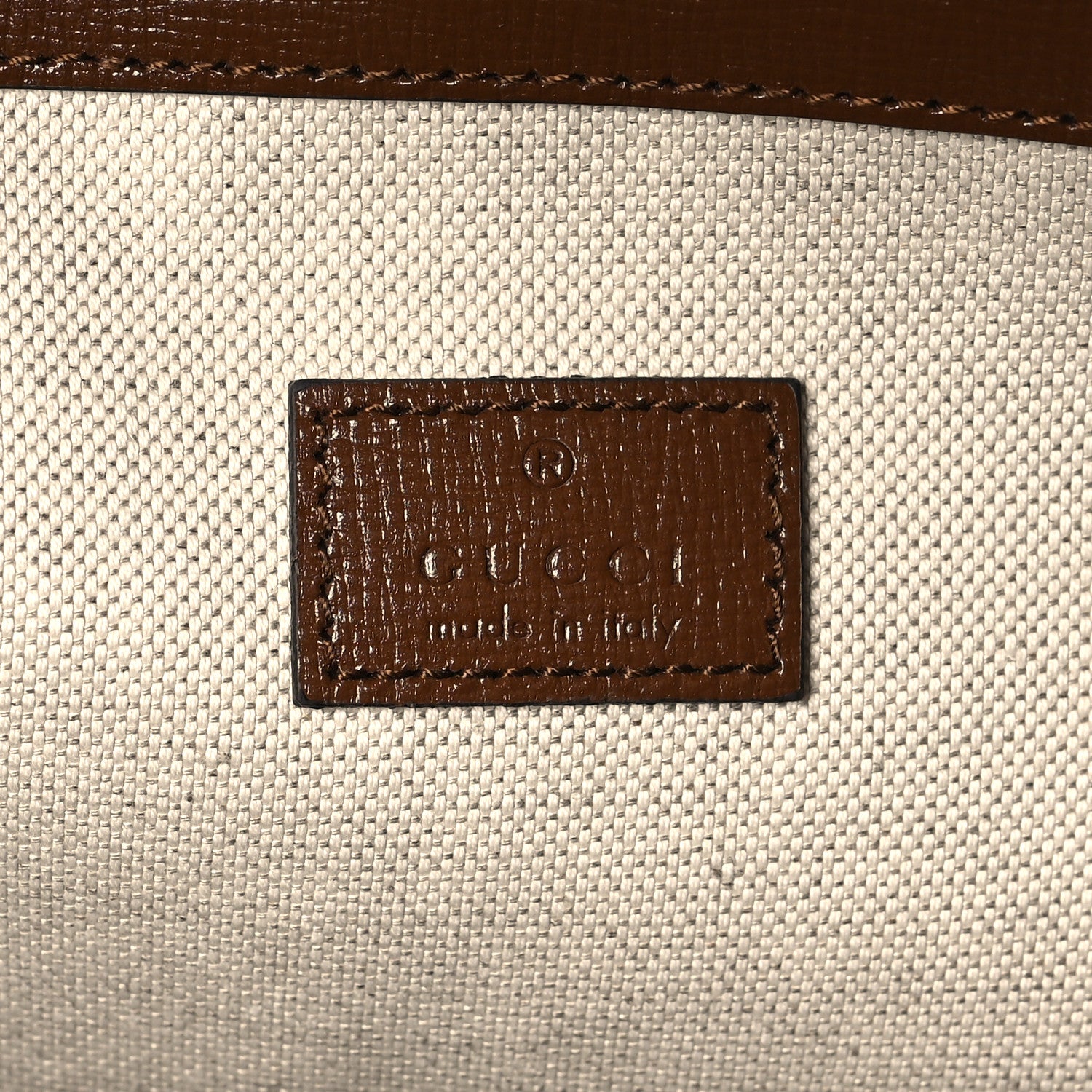 Gucci GG Supreme Monogram Azalea Calfskin Retro Interlocking G Duffle Bag Beige Ebony Brown Sugar 5 of 12