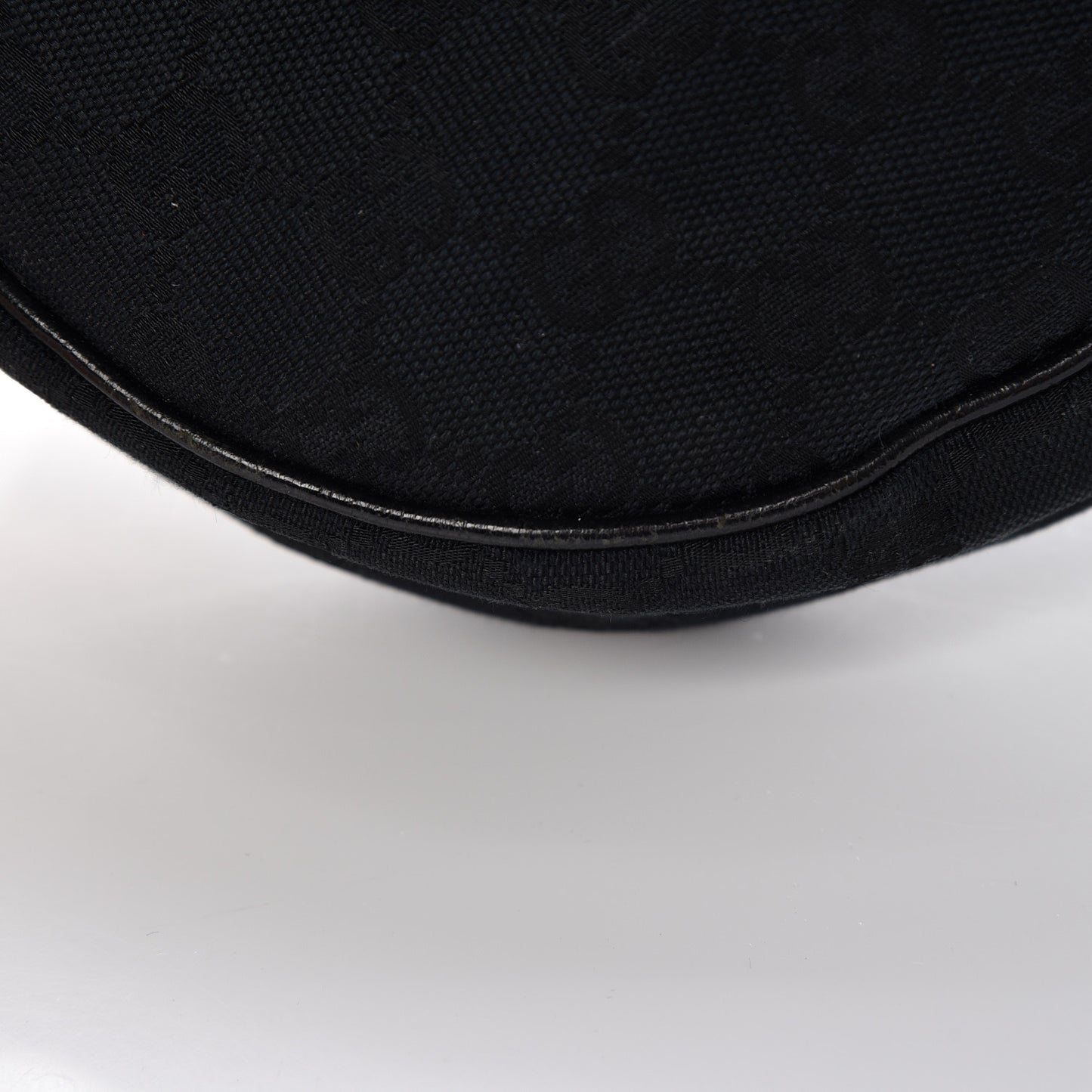 Monogram Medium Half Moon Hobo Black