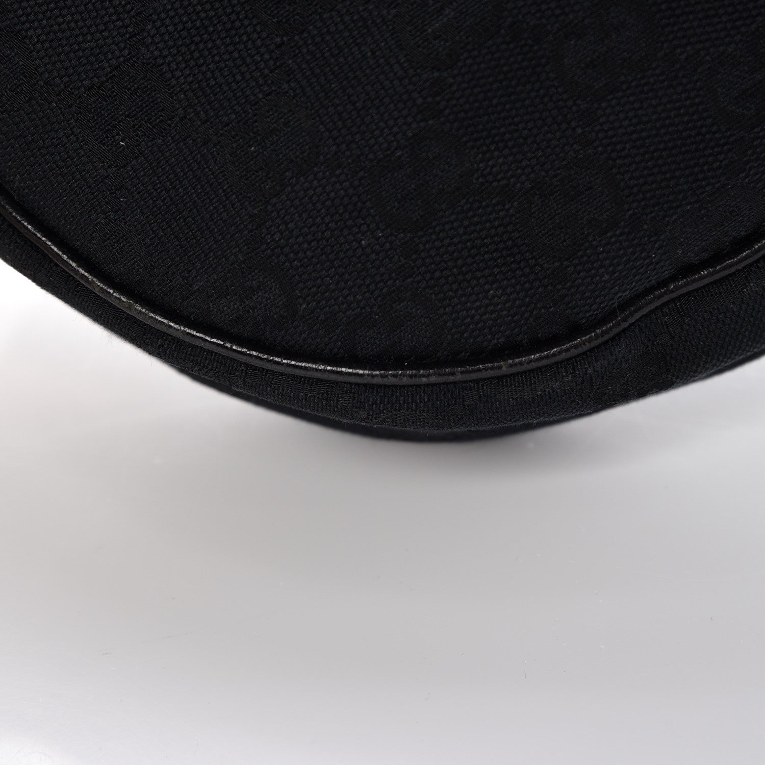 Gucci Monogram Medium Half Moon Hobo Black 11 of 14