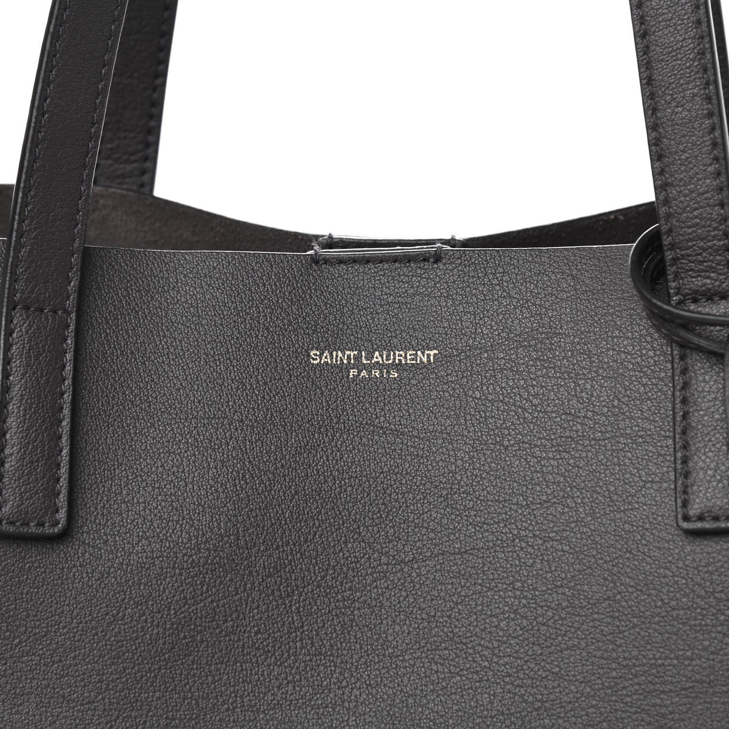 Calfskin Large Shopping Tote Dark Grey