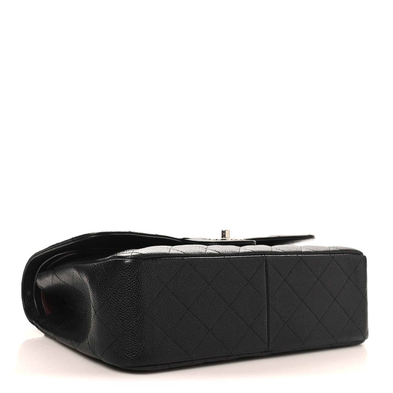 Chanel Caviar Quilted Jumbo Double Flap Black 4 of 10