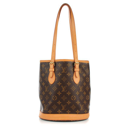 Louis Vuitton Monogram Petit Bucket 23 1 of 7