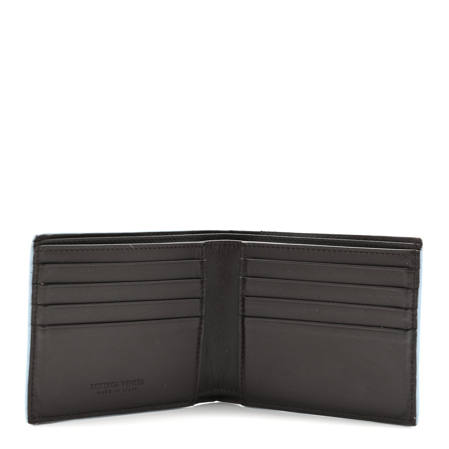 Bottega Veneta Nappa Intrecciato Bi-Fold Wallet Ebano 5 of 8