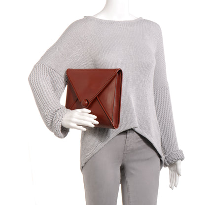 Hermes Box Origami Clutch Rouge H 2 of 7