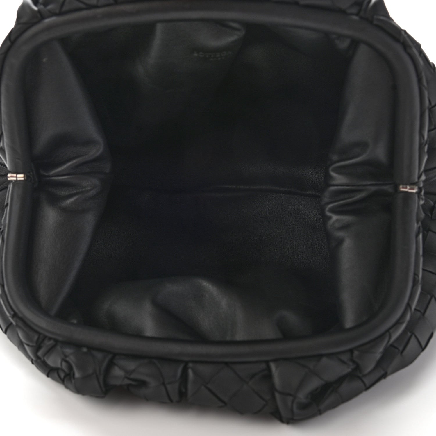 Bottega Veneta Nappa Maxi Intreccio The Pouch Oversized Clutch Black 5 of 8