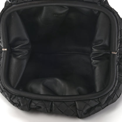 Bottega Veneta Nappa Maxi Intreccio The Pouch Oversized Clutch Black 5 of 8