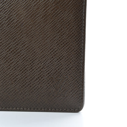 Louis Vuitton Taiga Porte Valeurs Organizer Wallet Grizzli 7 of 8