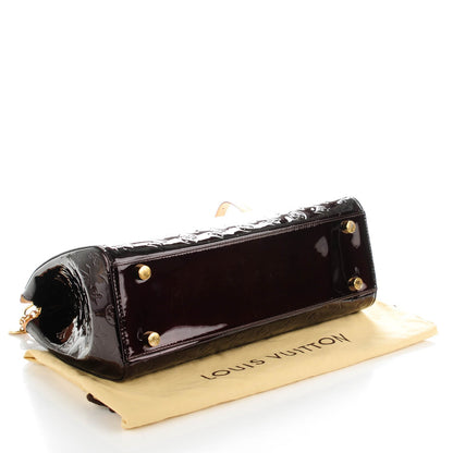 Louis Vuitton Vernis Brea GM Amarante 4 of 7