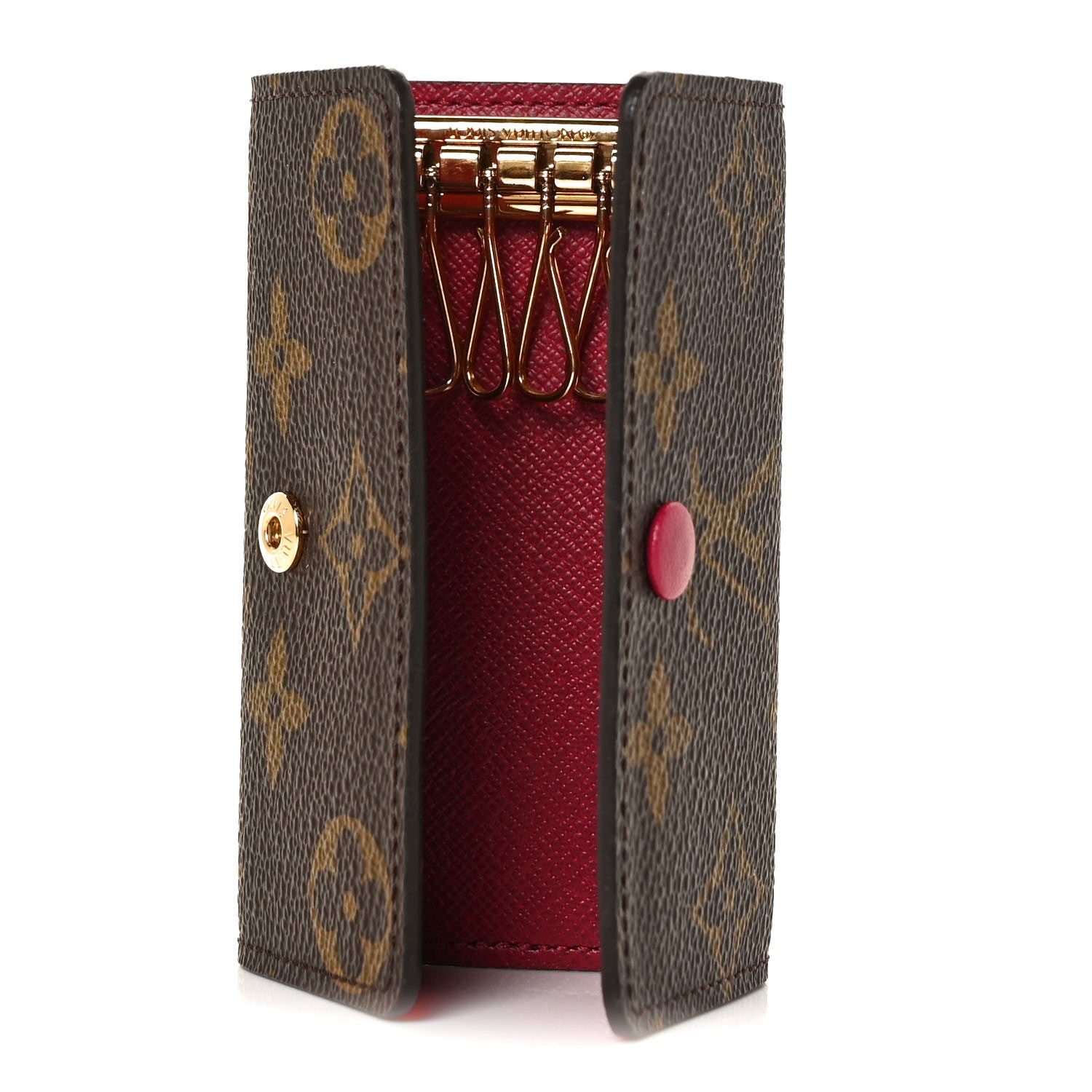 Louis Vuitton Monogram 4 Key Multicles Holder Fuchsia 5 of 8