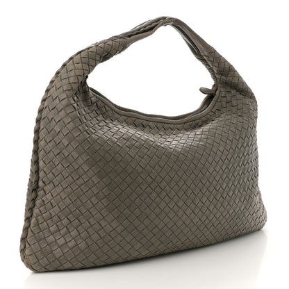 Bottega Veneta Nappa Intrecciato Large Veneta Hobo Shadow 3 of 10