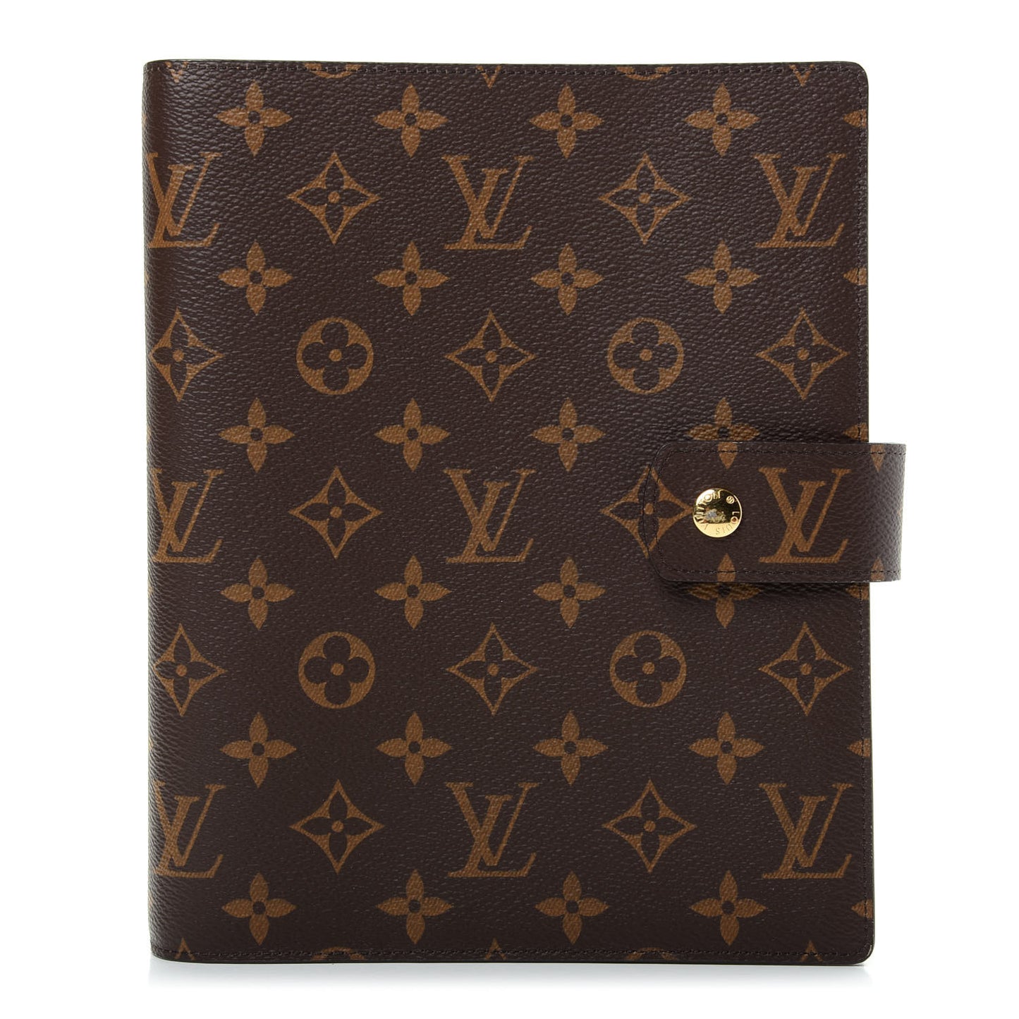 Monogram Large Ring Agenda Cover