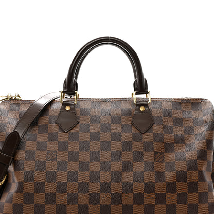 Louis Vuitton Damier Ebene Speedy Bandouliere 35 8 of 13