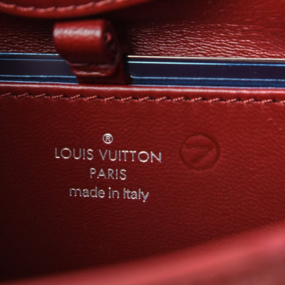 Louis Vuitton Lambskin Malletage GO-14 PM Bordeaux 6 of 8