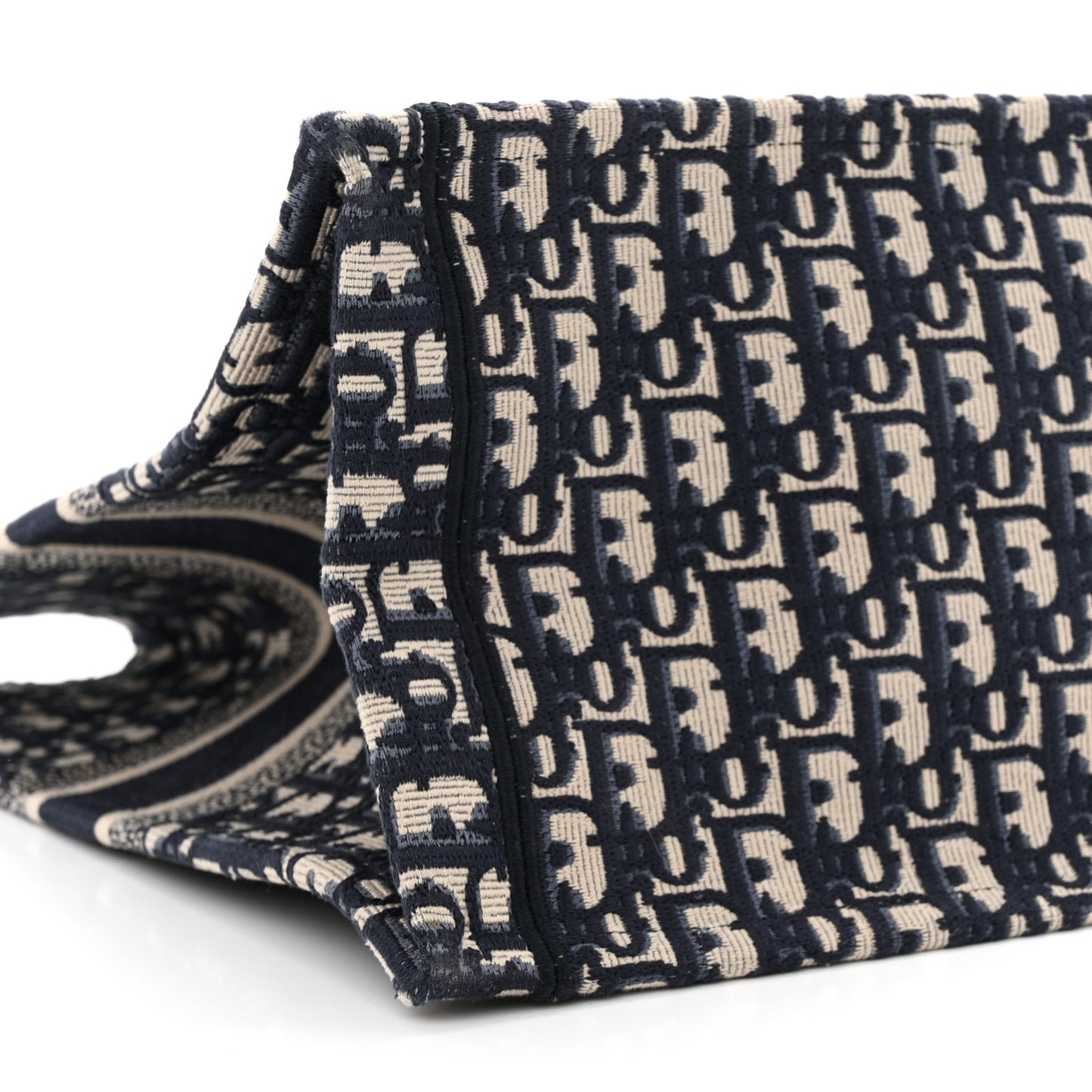 Oblique Large Book Tote Blue Multicolor