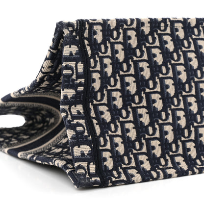 Christian Dior Oblique Large Book Tote Blue Multicolor 9 of 12