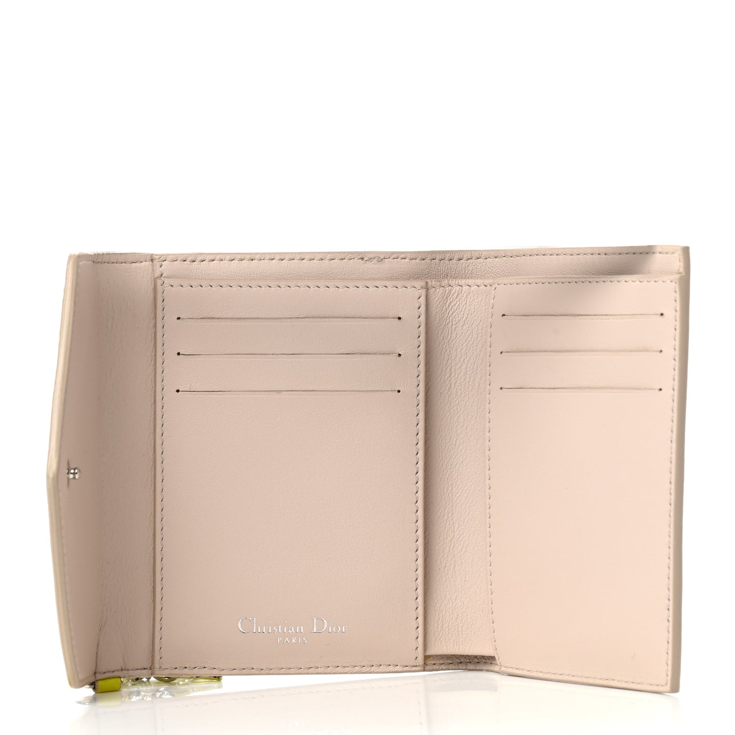 Bullcalf Diorissimo Medium Envelope Wallet Vert Acide