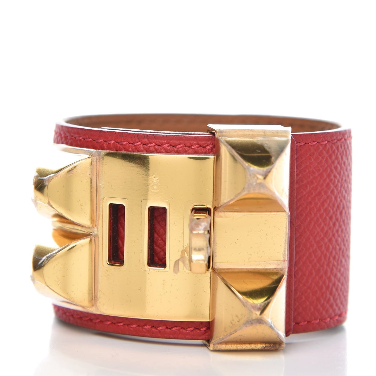 Epsom Collier de Chien CDC Bracelet S Rouge Casaque