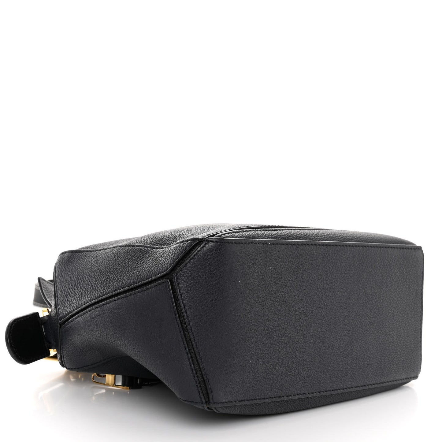 Calfskin Small Puzzle Bag Marine