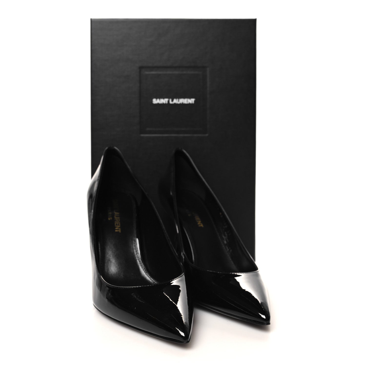 Saint Laurent Patent Opyum 110 Pumps 37 Black 9 of 9