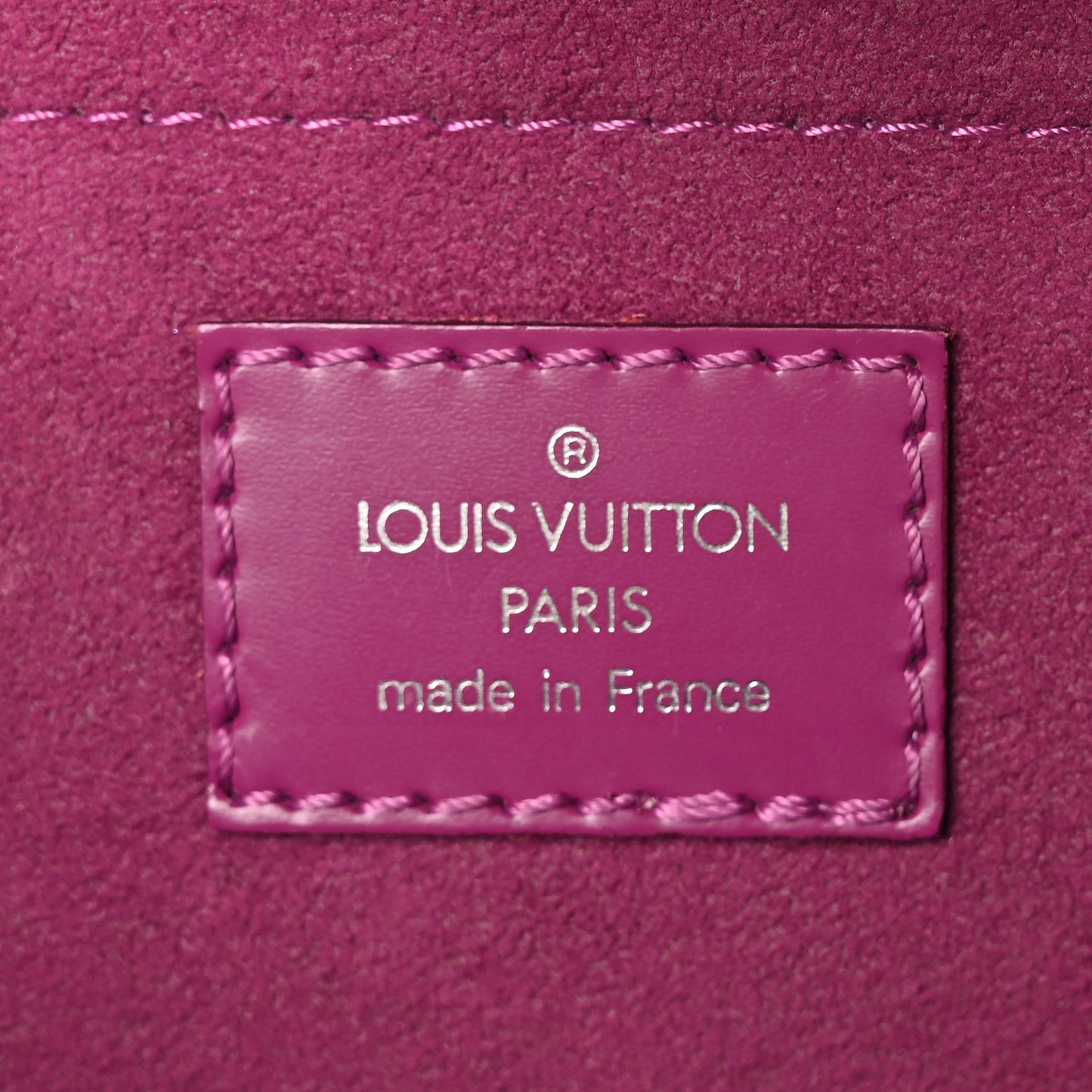 Epi Montaigne Clutch Fuchsia