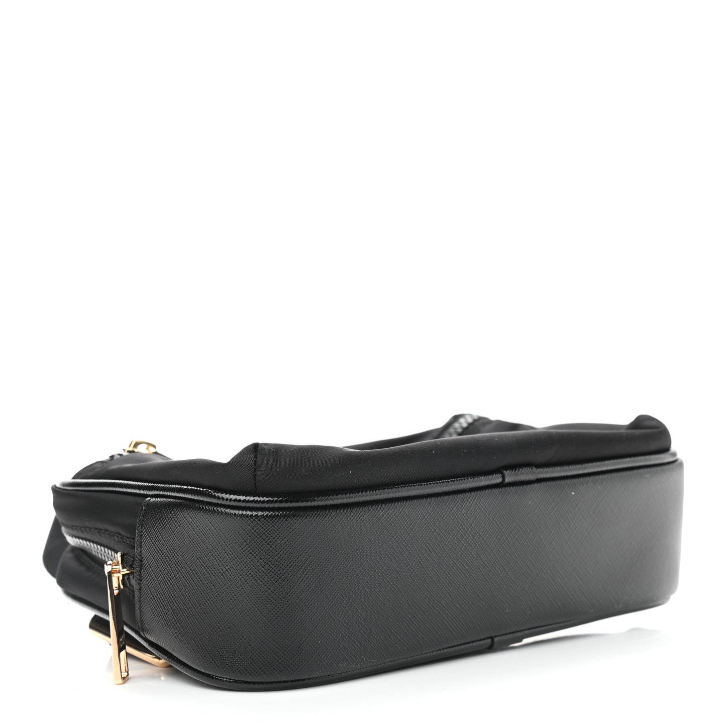 Nylon Logo Belt Bag Black