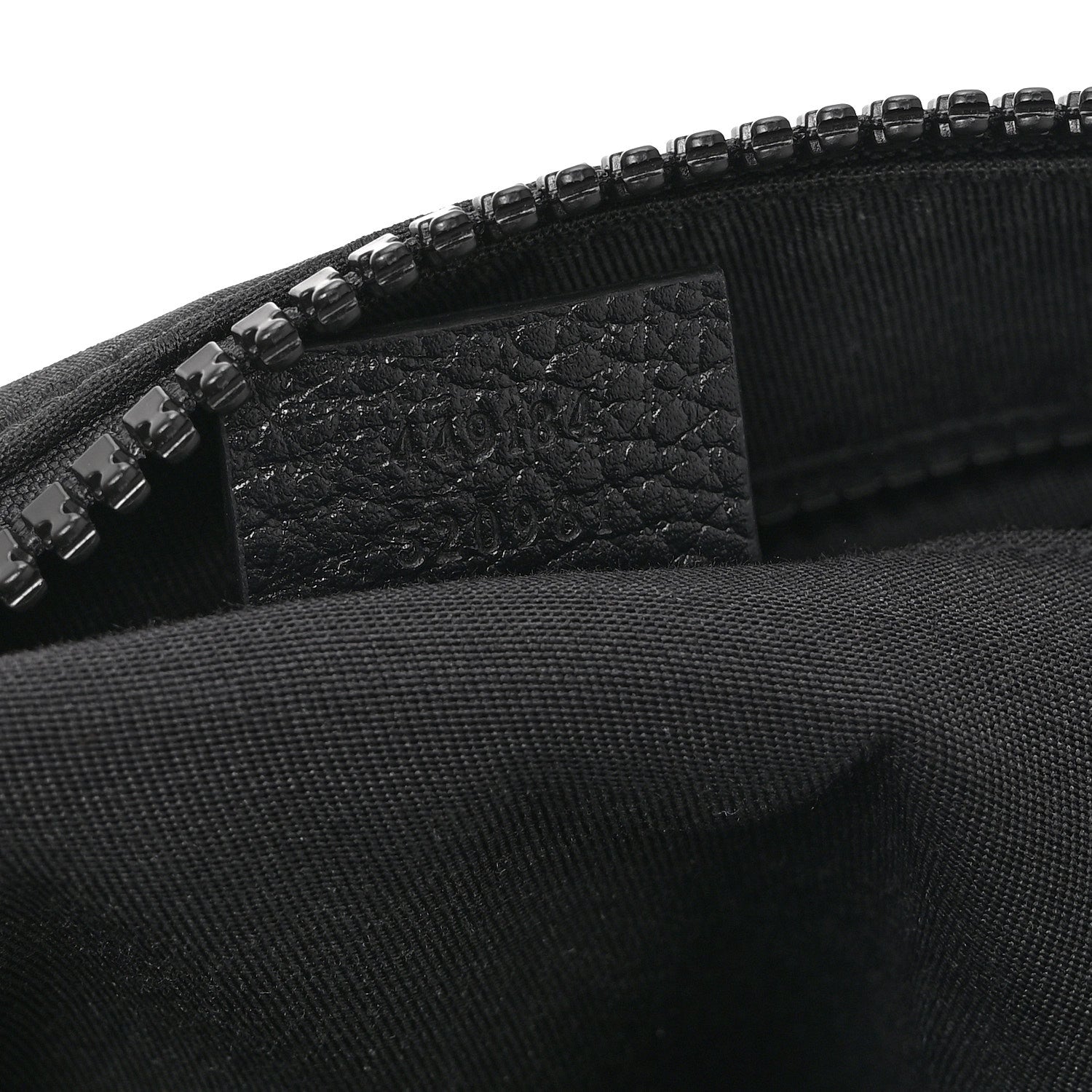 Gucci Nylon Monogram Small Flat Messenger Bag Black 7 of 11