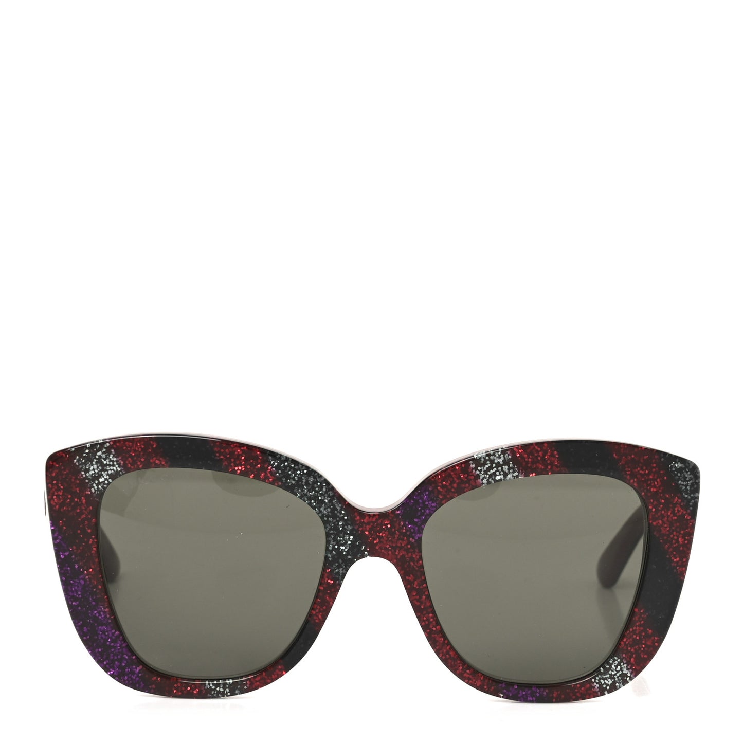 Acetate Glitter Sunglasses GG0327S Red