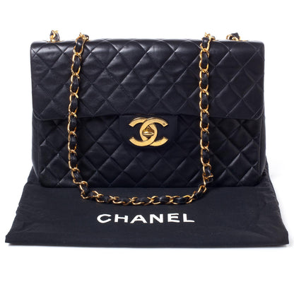 Chanel Lambskin XL Jumbo Flap Black 11 of 11