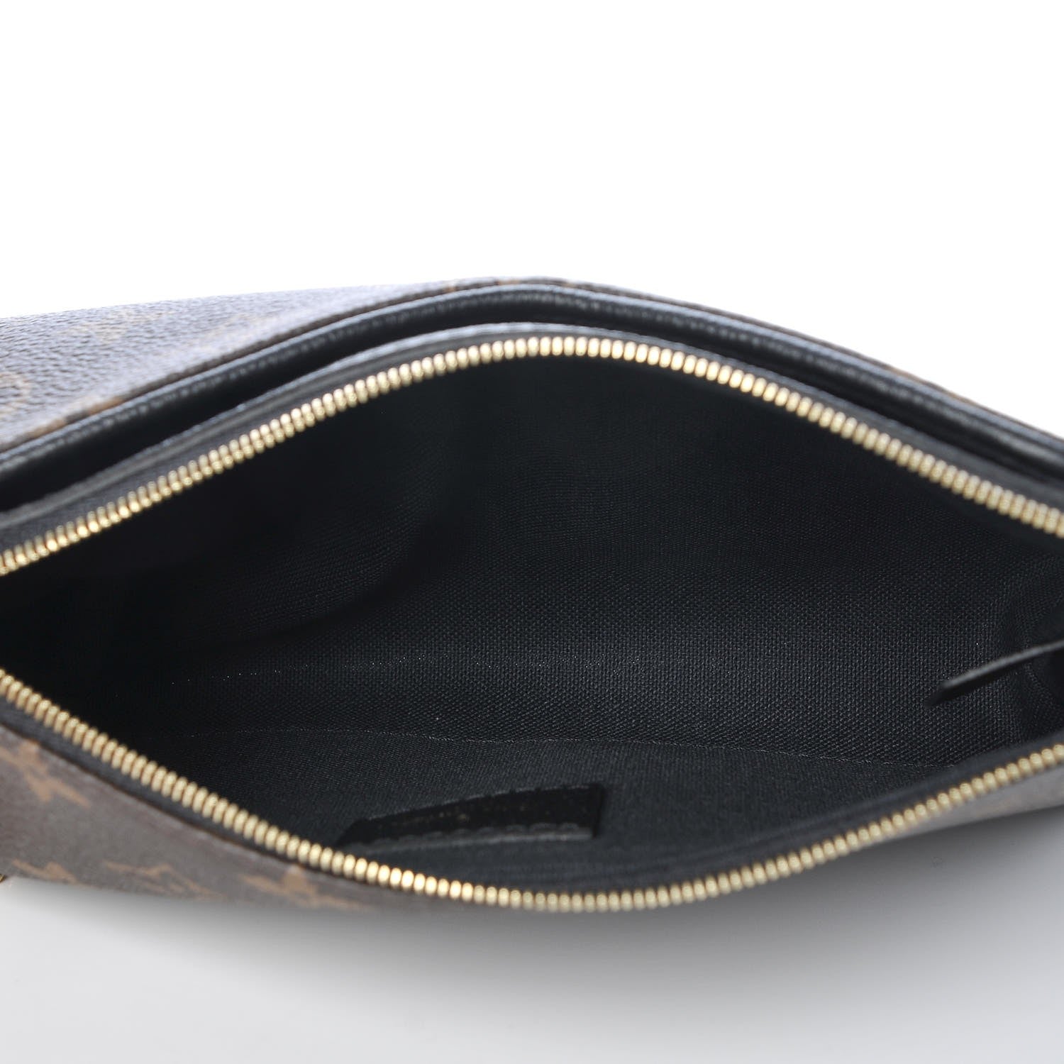 Louis Vuitton Monogram Pallas Clutch Black 5 of 8