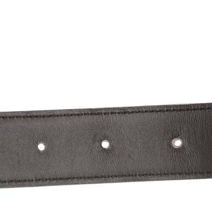 Hermes Box Swift 32mm H Belt 95 Black Chocolate 6 of 7