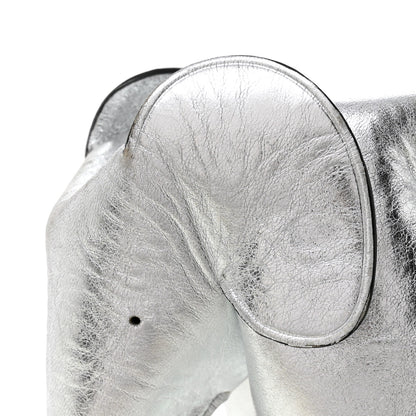 Loewe Metallic Calfskin Mini Elephant Crossbody Bag Silver 8 of 10