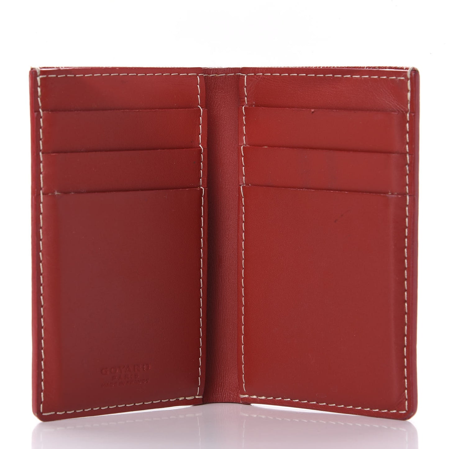 Goyardine Saint Pierre Card Holder Red