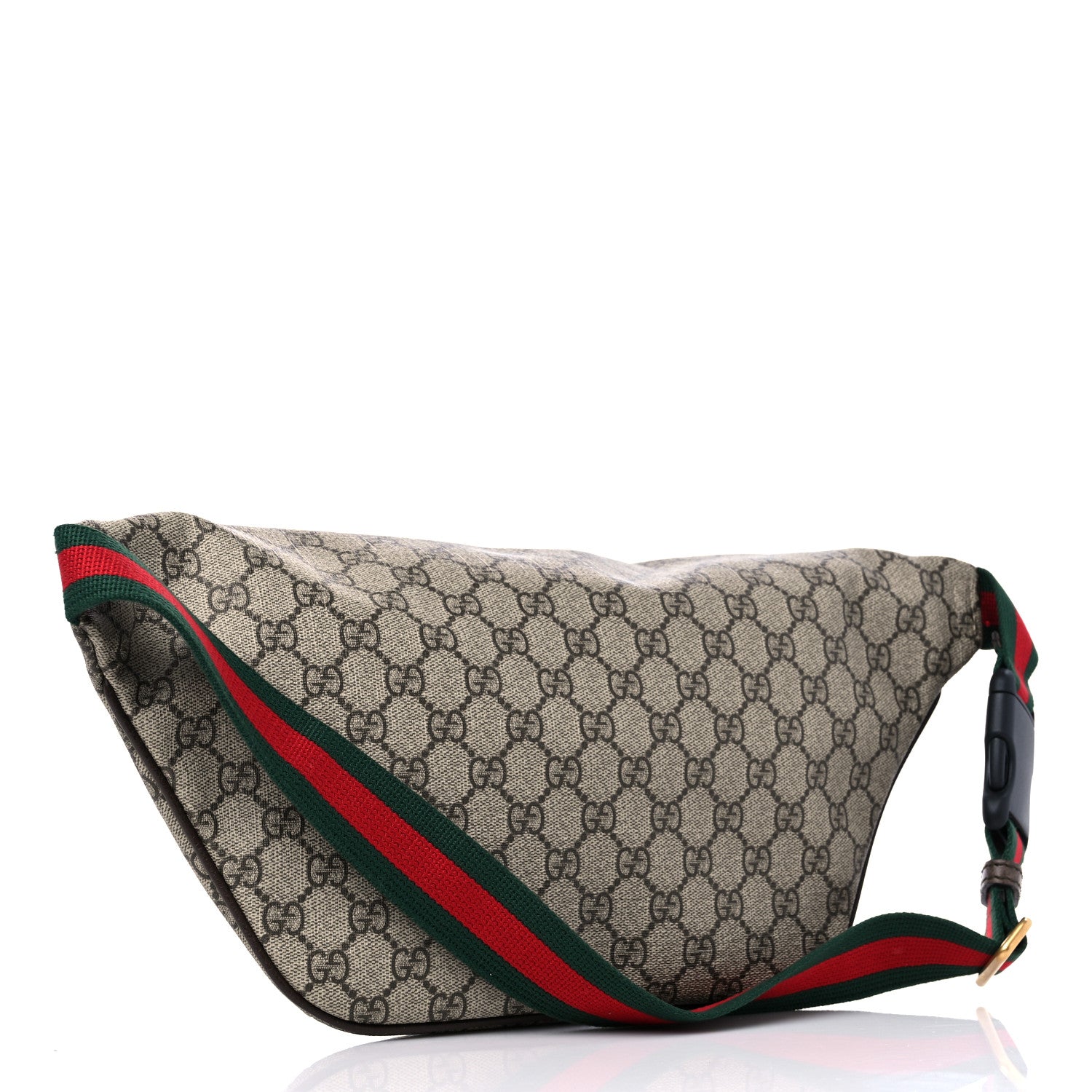 Gucci GG Supreme Monogram Courrier Belt Bag Beige New Acero 3 of 9