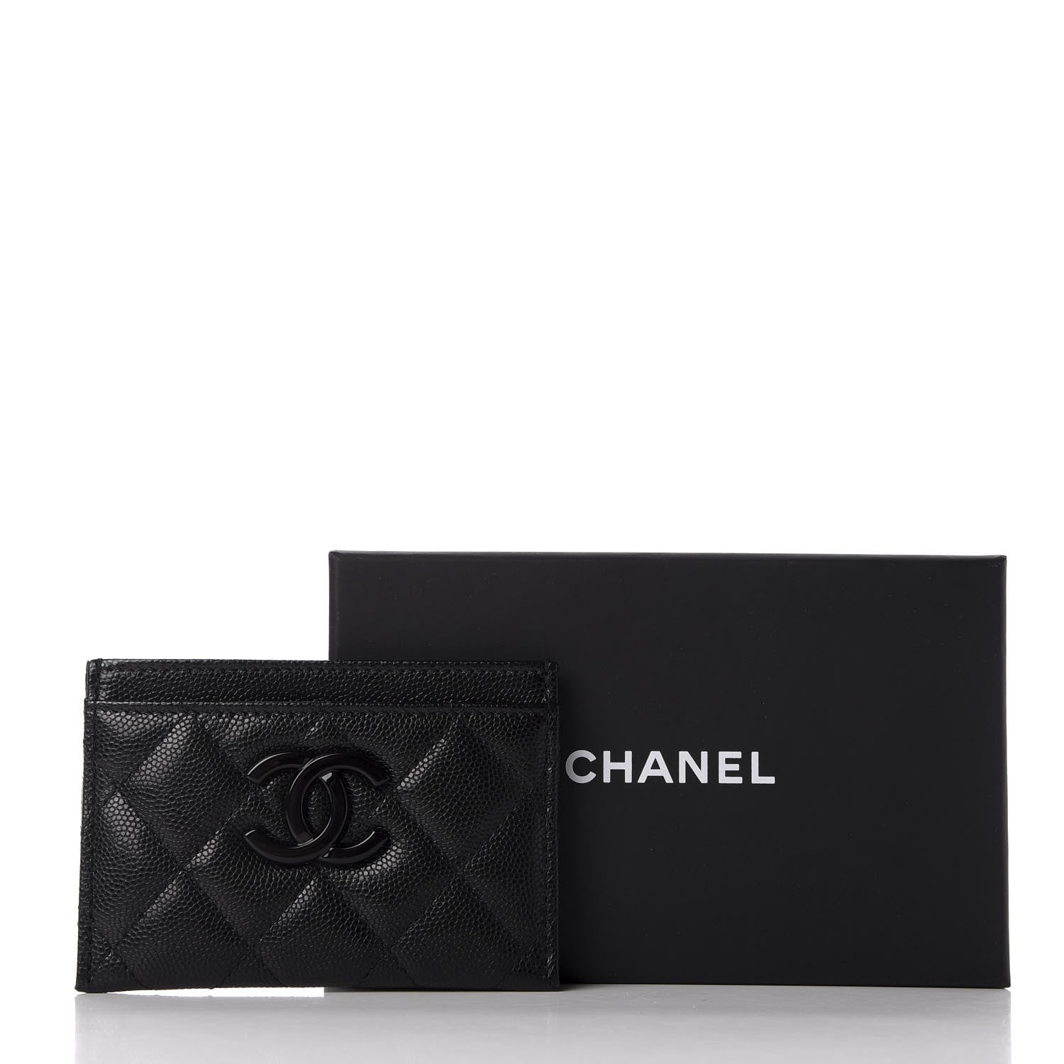 Chanel Caviar Quilted My Everything Card Holder Black 9 of 9