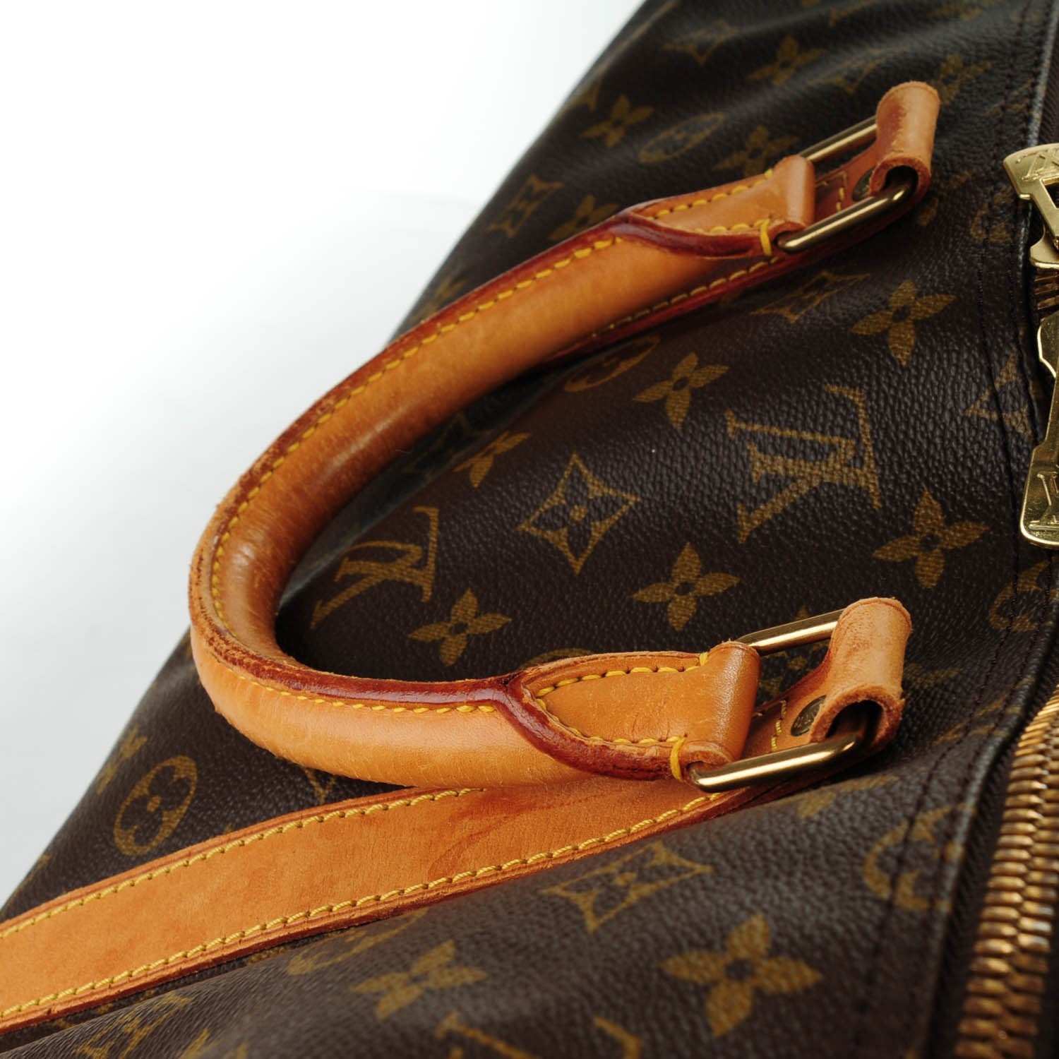 Louis Vuitton Monogram Keepall Bandouliere 55 11 of 12