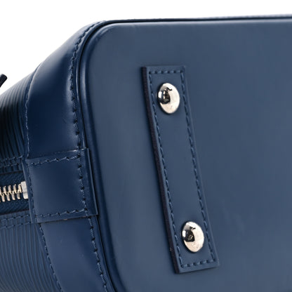 Louis Vuitton Epi Alma BB Indigo 9 of 10
