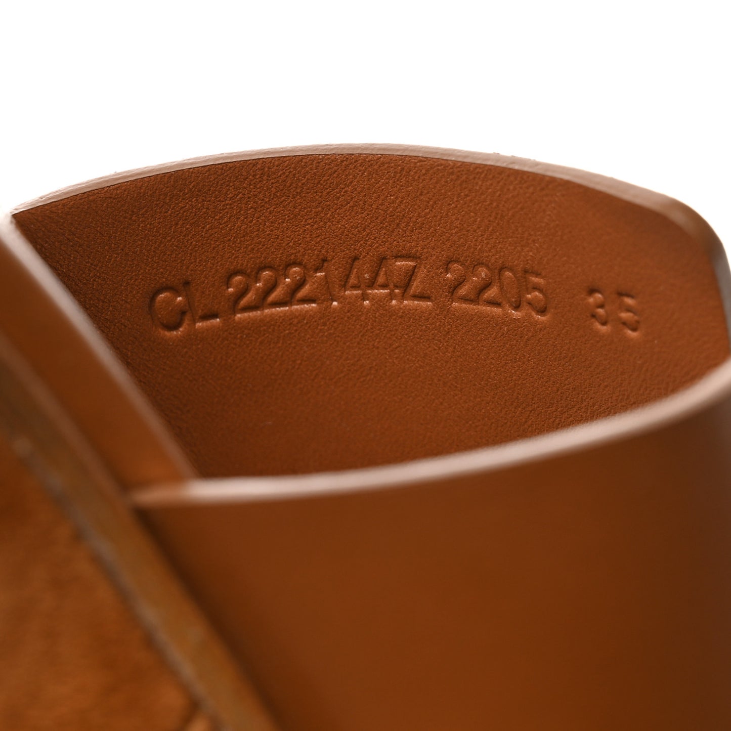 Calfskin Suede Eze 30 Sandals 35 Naturel