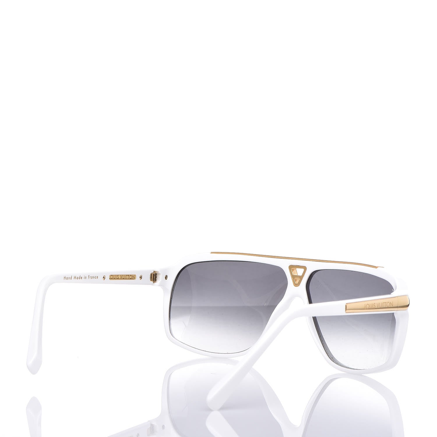 Louis Vuitton Evidence Sunglasses Z0351W White 4 of 7