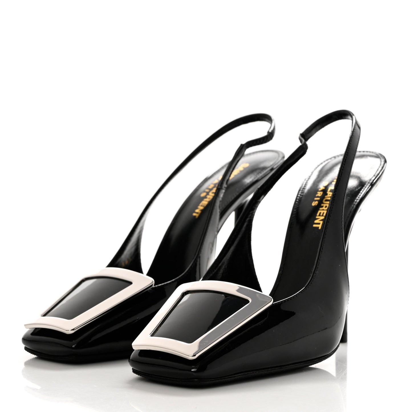 Patent Maxine 115mm Slingback Pumps 36.5 Black