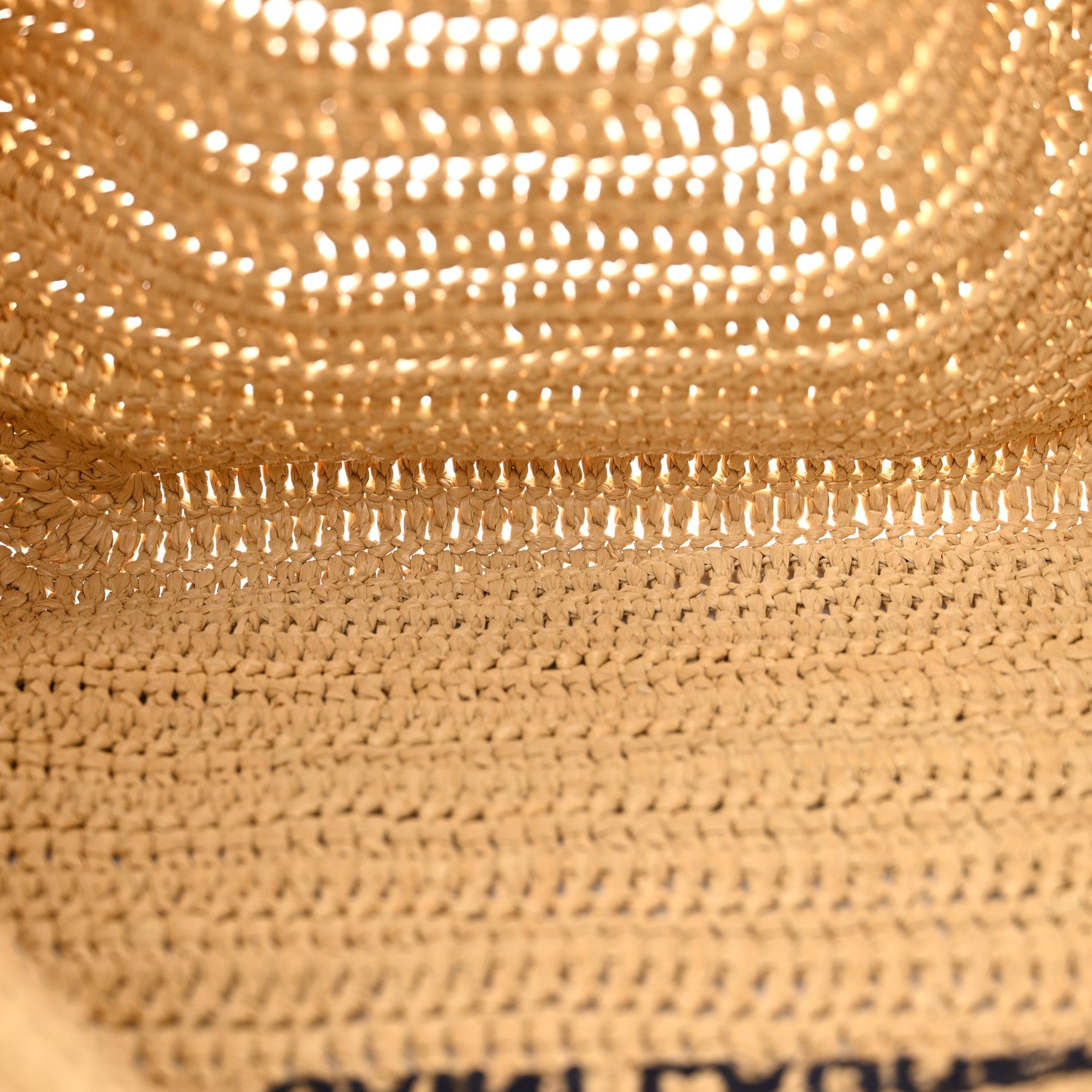 Saint Laurent Raffia Rive Gauche Tote Natural 5 of 10