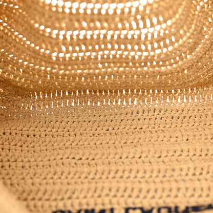 Saint Laurent Raffia Rive Gauche Tote Natural 5 of 10