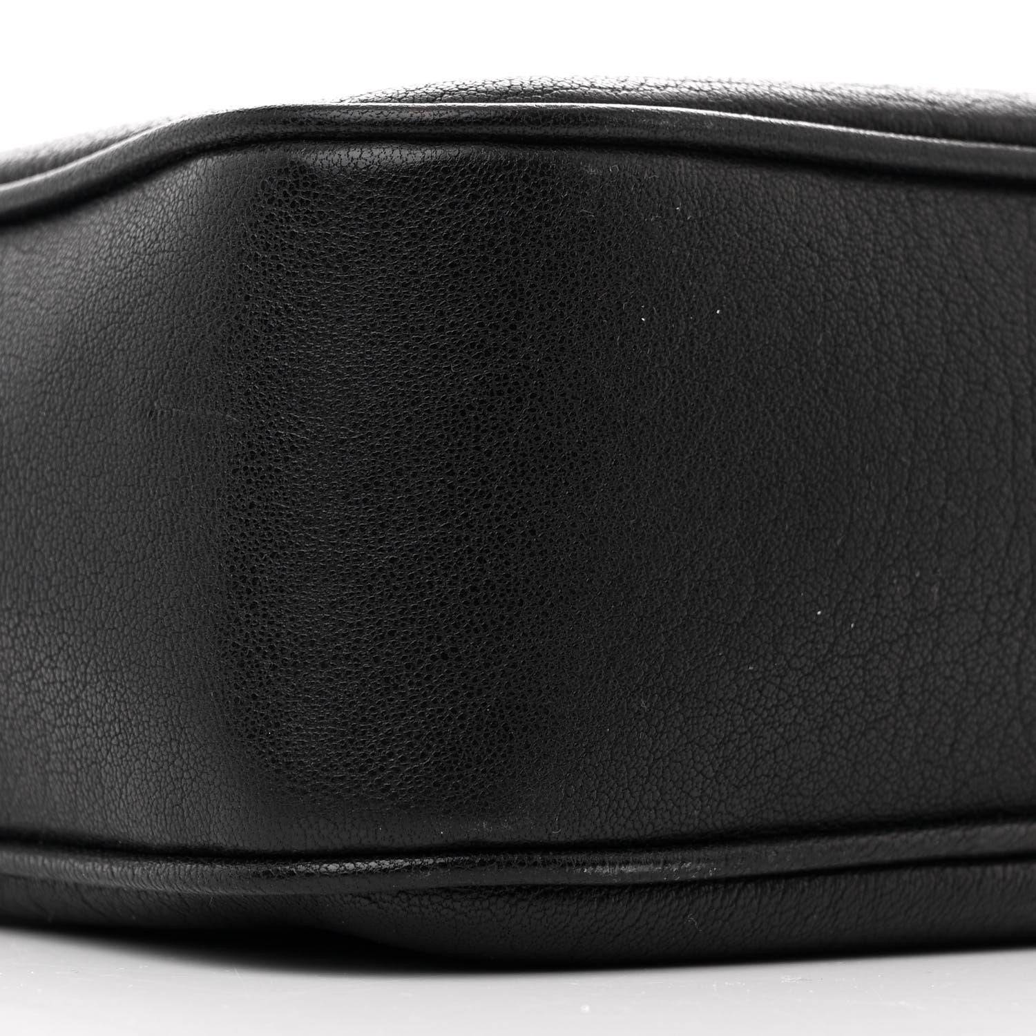 Saint Laurent Lambskin Monogram Small Lou Camera Bag Black 9 of 10