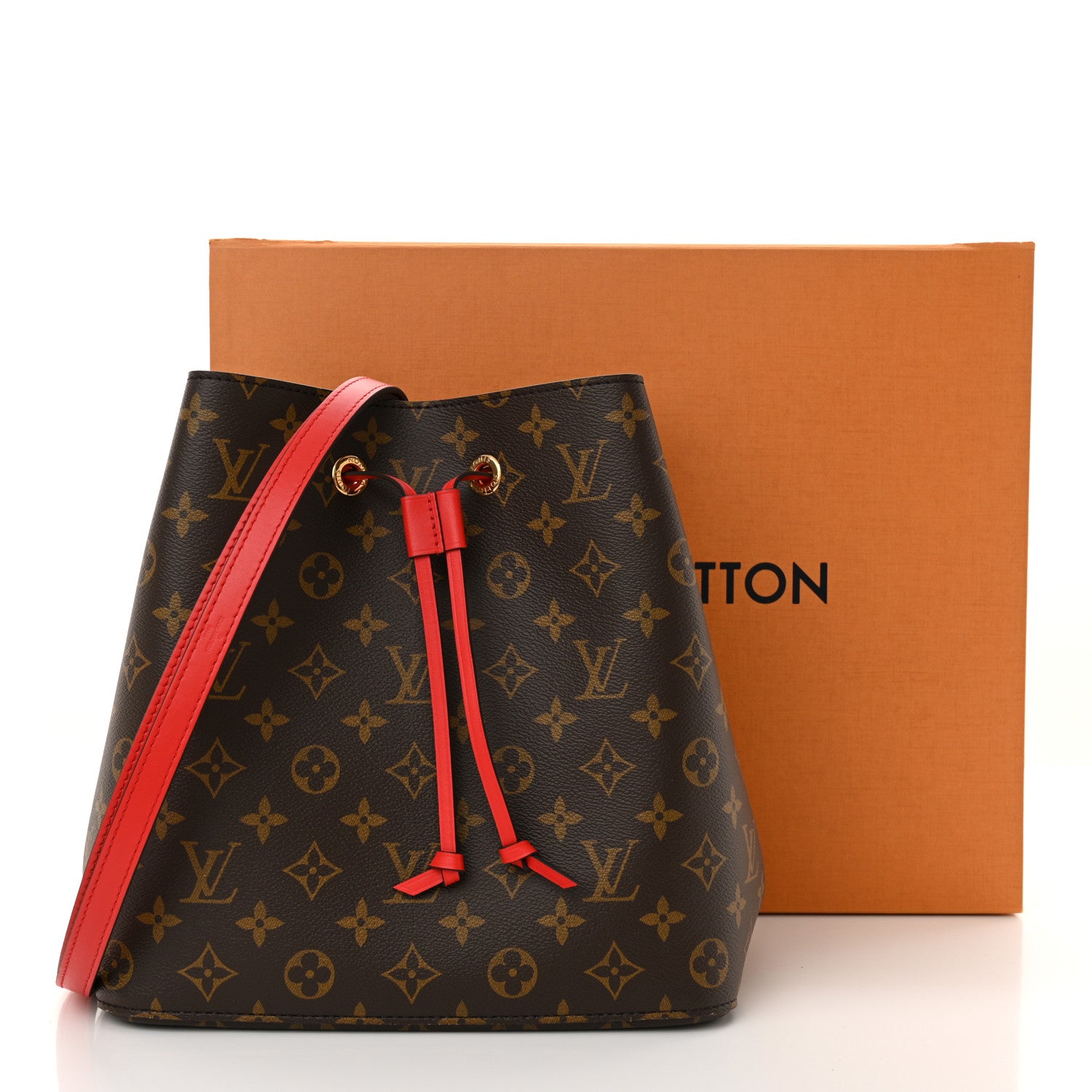 Louis Vuitton Monogram Neonoe MM Coquelicot 10 of 10